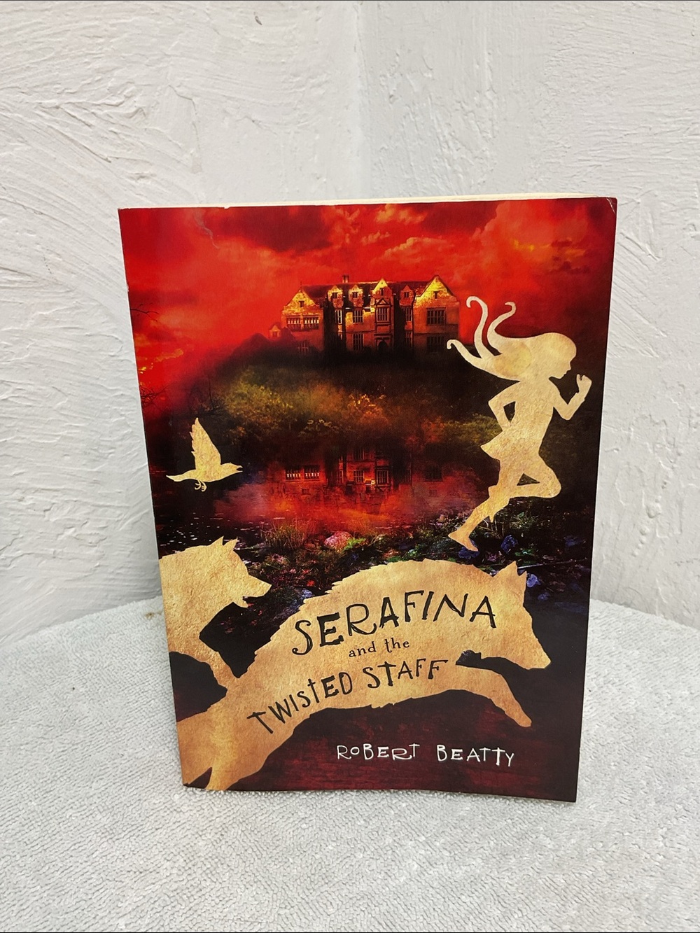 Sale! Serafina and the Twisted Staff (Book 2) by Robert Beatty, Paperback Book